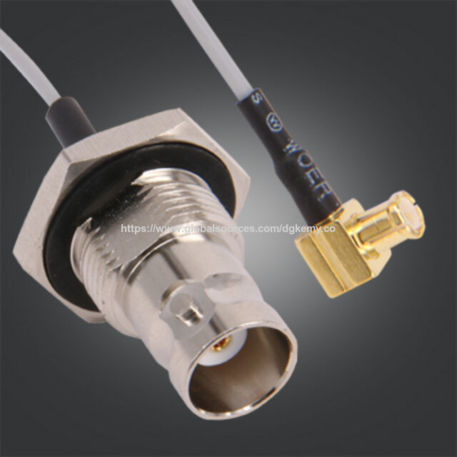 Conector TNC Hembra IP67 IP68, Conector RF TNC Impermeable, Jack TNC Bulkhead con Cable RG-174 de 1.37mm