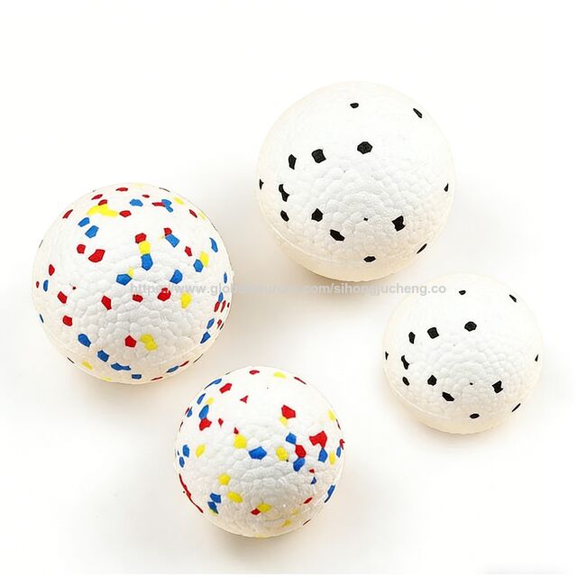 Bola ETPU para Pet de 7.5cm, Alta Elasticidade, Resistente à Mordida, Flutuante, para Cães, Buscar & Treinamento