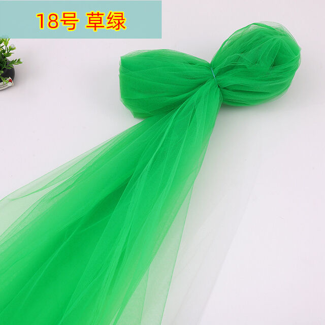 Tejido de malla de nailon medio duro, hilo transparente, hilo para vestido de novia, falda esponjosa, hilo DIY, tela para ropa