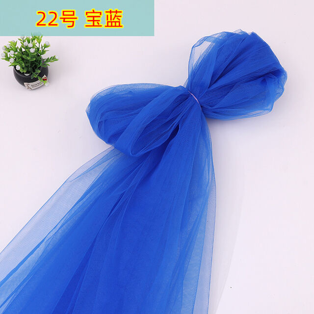 Tejido de malla de nailon medio duro, hilo transparente, hilo para vestido de novia, falda esponjosa, hilo DIY, tela para ropa