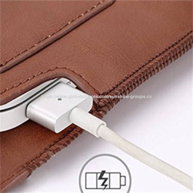 Wasserdichte PU-Leder-Laptoptasche, stilvoll, leicht, große Kapazität - perfekt für Reisen und Geschäft.
