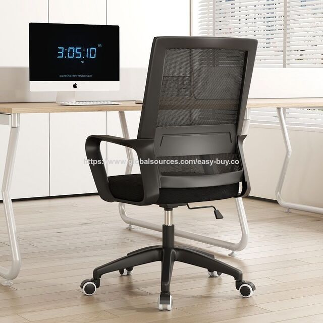 Chaises de conférence, chaise de bureau, chaise d'ordinateur, chaise à dossier, confortable pour s'asseoir longtemps, chaise pivotante, chaise de dortoir, siège de bureau