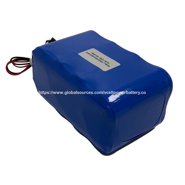 حزمة بطارية VCELL/OEM 12.8V 14Ah IFR32700-4S2P Lifepo4 مع نظام إدارة البطارية الذكي للمركبات الكهربائية، مصابيح الطاقة الشمسية، UPS