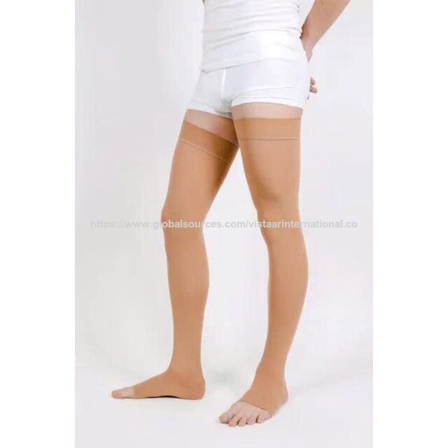 Bas de contention cuisse pour varices, récupération post-opératoire, lymphœdème affectant la cuisse - Fabricant