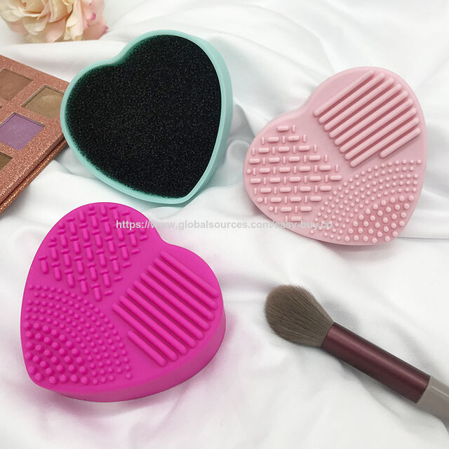 Silikon-Make-up-Pinselreiniger, Schwammreiniger, Trockenreinigung, für Make-up-Pinsel