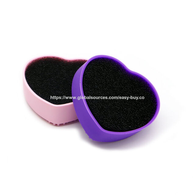 Silikon-Make-up-Pinselreiniger, Schwammreiniger, Trockenreinigung, für Make-up-Pinsel