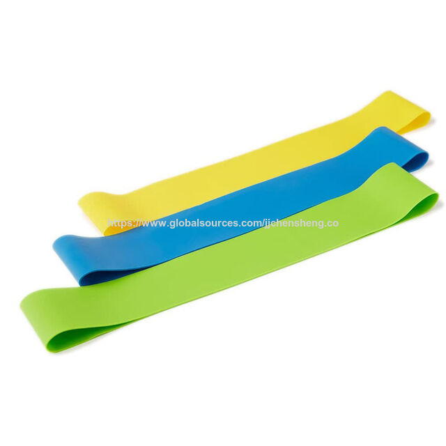 Bandes de Pilates pour Gym, Bandes Élastiques de Résistance pour Yoga, Bandes d'Entraînement de Force Sportive pour Exercices de Fitness
