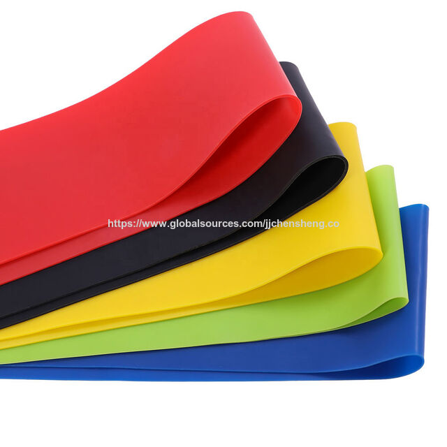 Bandes de Pilates pour Gym, Bandes Élastiques de Résistance pour Yoga, Bandes d'Entraînement de Force Sportive pour Exercices de Fitness