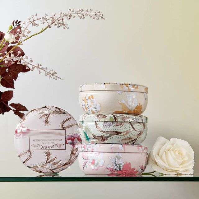 Bougie d'aromathérapie à 3 cœurs, grande boîte en fer, cire de soja, huile essentielle végétale, huile de citronnelle sans fumée