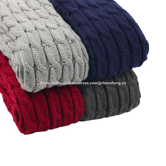 2026 Winter Super Dicke Fleece Gefütterte Gerippte Strick Beinwärmer Lange Socken für Damen