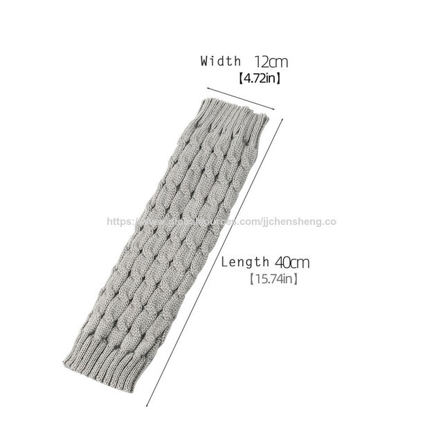 2026 Winter Super Dicke Fleece Gefütterte Gerippte Strick Beinwärmer Lange Socken für Damen
