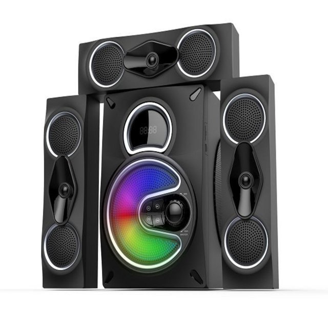 Nouveau système d'enceintes Home Cinéma Son Surround Multimédia Audio 5.1 - A106 (8")