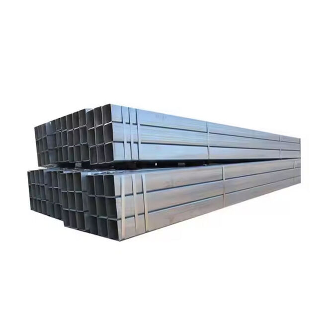 Tubo de Aço Galvanizado Quadrado de Alta Qualidade, Atacado de Fábrica, Preço Barato, 6m, Padrão EN, Certificado ISO 9001, Soldagem e Corte