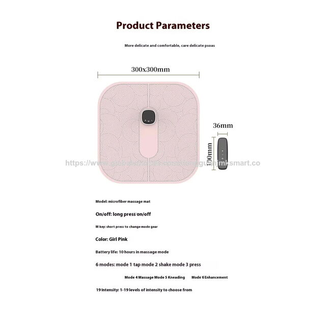 Almohadilla para pies EMS de fábrica original para moldear y aliviar el dolor en pantorrillas, con soporte de control remoto