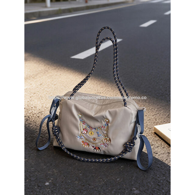 Bolso Tote de Nylon para Mujer, Bolso de Hombro y Cruzado Multiusos para Viajes y Uso Diario
