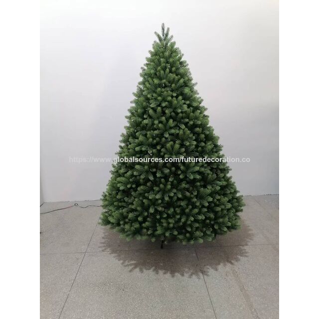 Künstlicher Weihnachtsbaum 210cm grün/Schnee PVC/PE OEM Dekoration