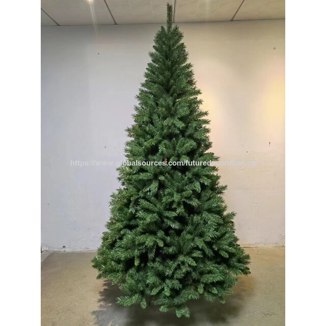 Künstlicher Weihnachtsbaum 210cm grün/Schnee PVC/PE OEM Dekoration