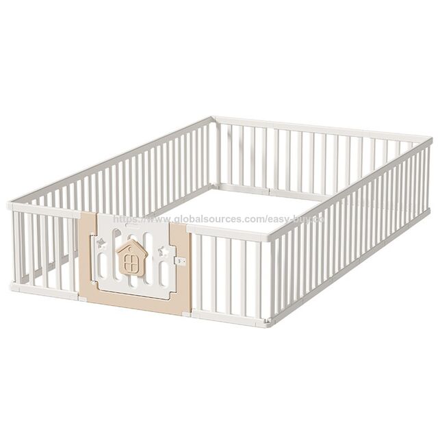 Stoff-Laufstall, Baby-Sicherheitszaun, Krabbelmatte, Sturzschutz