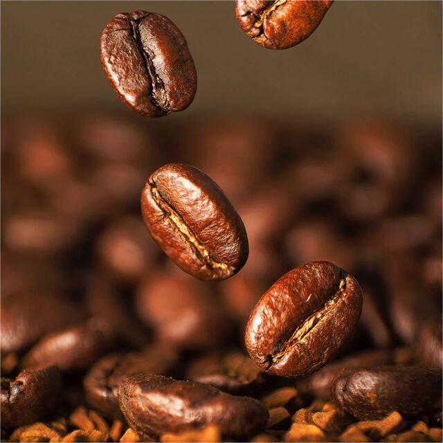 Granos de Café Arábica Robusta Orgánicos Premium Baratos - Tueste Oscuro Amargo de Alta Calidad, Sabor Fresco, Sellado al Vacío de Grado Superior
