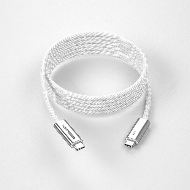 USB 3.1 Datenkabel, Koaxial 3.1 20G PD100W 20V 5A, Premium-Qualität USB 4 kompatibel, 4K 60Hz