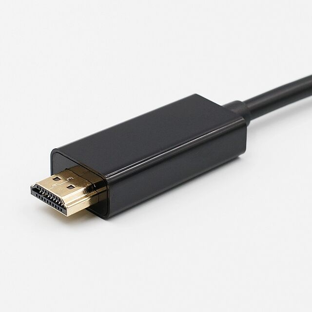 Cable Displayport a HDMI de 10m, compatible con Displayport 2.0, 4K@60Hz, certificación Rohs 2.0 CE, OEM, de macho a macho