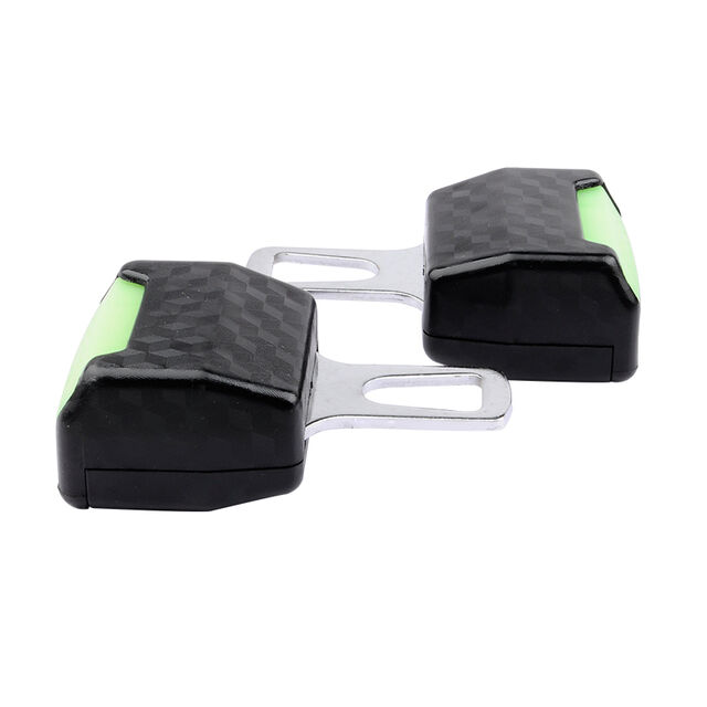 Boucles de ceinture de sécurité de voiture populaires 2020, 2 pièces, fibre de carbone