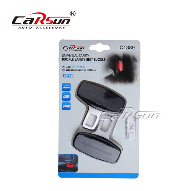 2020 Universal 2pcs Boucle de Ceinture de Sécurité de Voiture