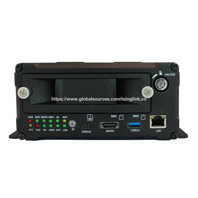 8-Kanal Bus Mobile DVR mit GPS Beidou Ortung und drahtloser Übertragung