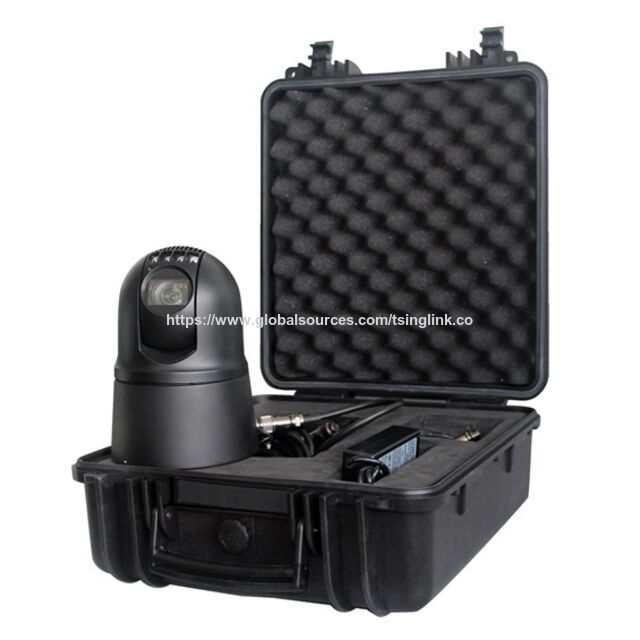 Caméra IP PTZ Speed Dome IR pour déploiement d'urgence extérieur