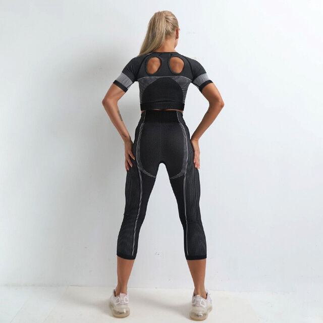 Conjuntos de Yoga para Mujer de Alta Calidad, Ropa Deportiva para Fitness