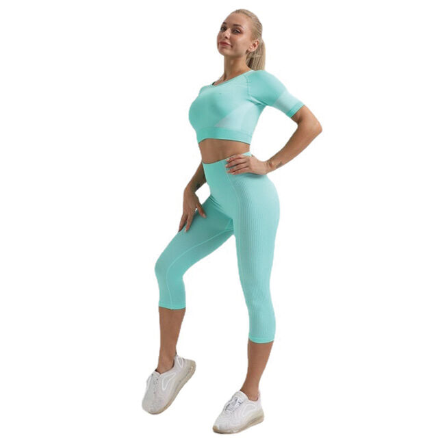 Conjuntos de Yoga para Mujer de Alta Calidad, Ropa Deportiva para Fitness