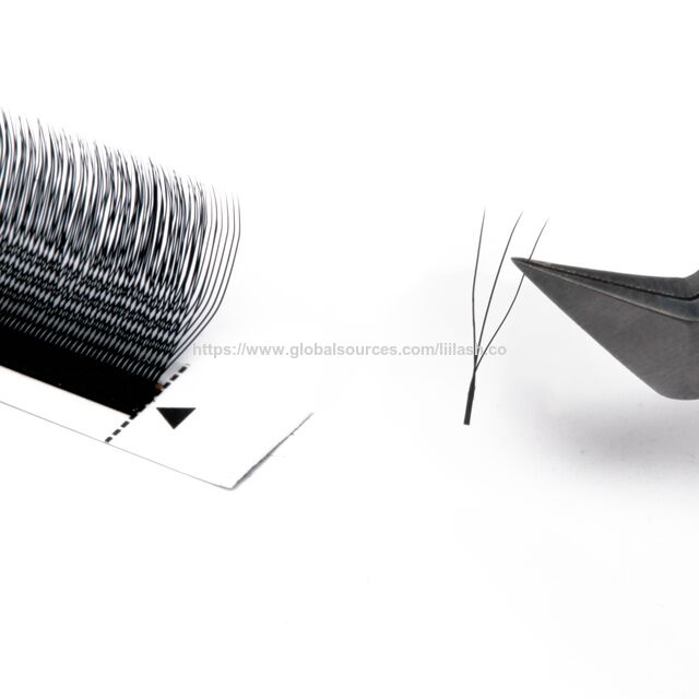 Extensions de Cils YY 3D 4D 5D U, Tissées à la Main, Vison Premium Doux, Léger, Naturel, Cils Croisés Parallèles en Forme de Fleur