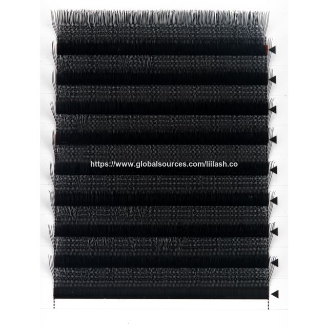 Extensions de Cils YY 3D 4D 5D U, Tissées à la Main, Vison Premium Doux, Léger, Naturel, Cils Croisés Parallèles en Forme de Fleur