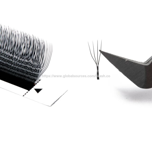 Extensions de Cils YY 3D 4D 5D U, Tissées à la Main, Vison Premium Doux, Léger, Naturel, Cils Croisés Parallèles en Forme de Fleur
