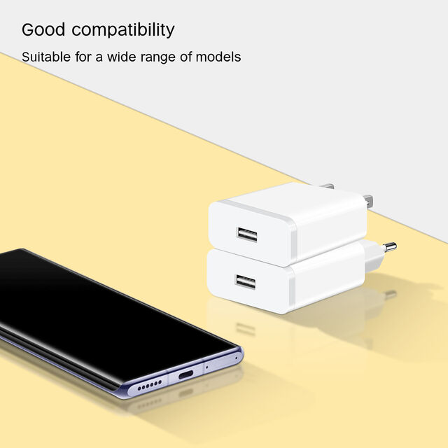Pengisi Daya Ponsel USB C 20W Pabrik, Bahan Tahan Api PC Inggris, Pengisi Daya Cepat dengan Perlindungan Arus Berlebih