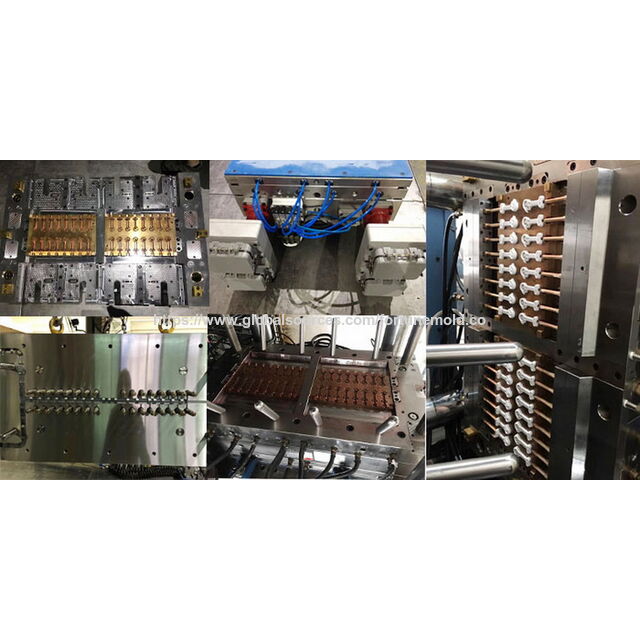 Molde de inyección de plástico para exportación a clientes europeos y piezas de plástico para accesorios de mobiliario de oficina