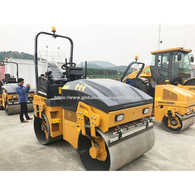 Rodillo Compactador de Carreteras Nuevo de Alta Eficiencia Hidráulica XMR403 para Construcción