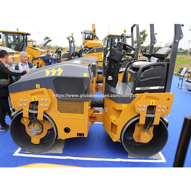 Rodillo Compactador de Carreteras Nuevo de Alta Eficiencia Hidráulica XMR403 para Construcción