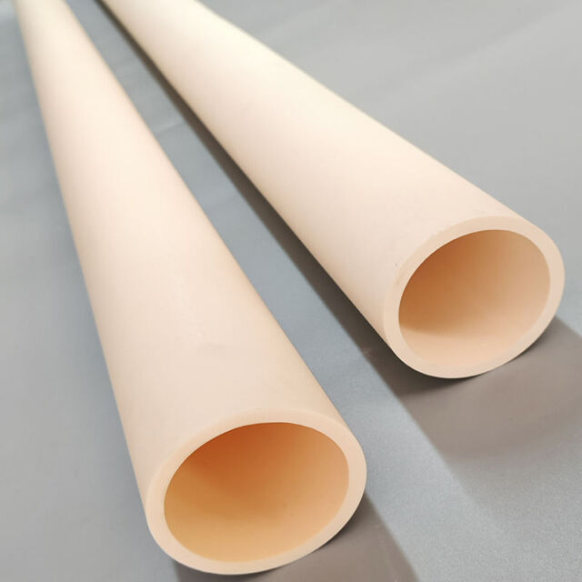 Industrielle elektrische Isolierung Technische Keramik Hitzebeständig Hoch 99% 99,5% Hohl Al2O3 Aluminiumoxid-Keramikrohr
