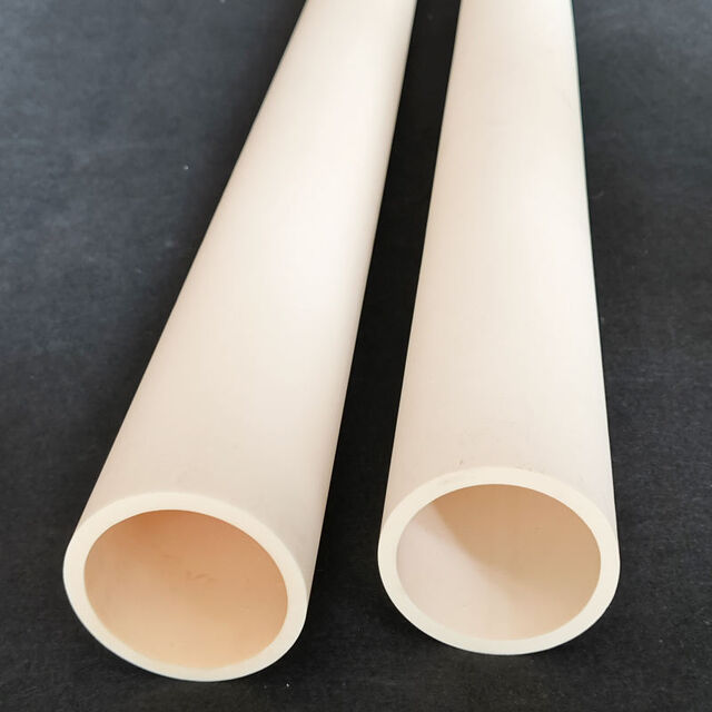 Industrielle elektrische Isolierung Technische Keramik Hitzebeständig Hoch 99% 99,5% Hohl Al2O3 Aluminiumoxid-Keramikrohr