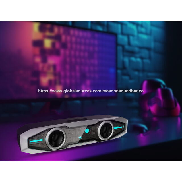 ODM/OEM S08 Soundbar für Smart TV, Bluetooth Soundbar für TV, 10-Watt Mini-Soundbar mit BT/TWS/AUX/USB
