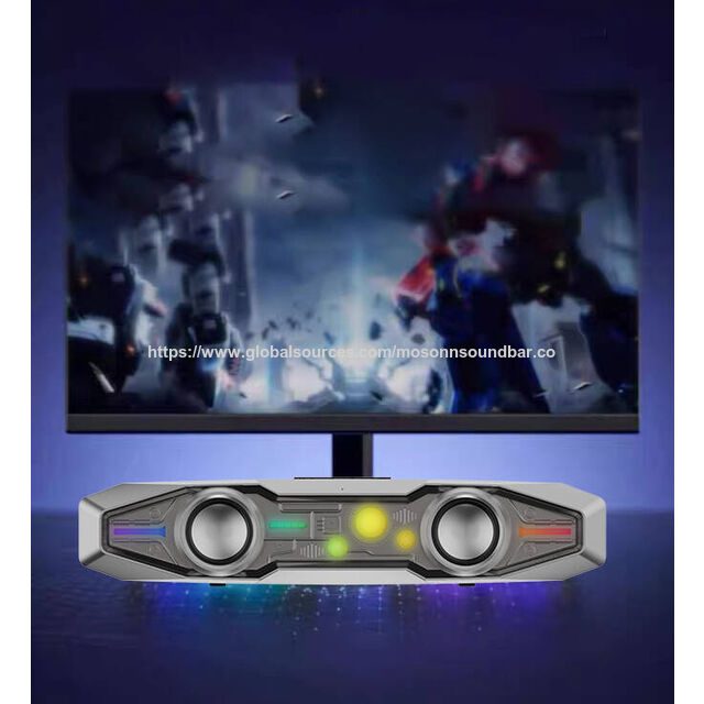 ODM/OEM S08 Soundbar für Smart TV, Bluetooth Soundbar für TV, 10-Watt Mini-Soundbar mit BT/TWS/AUX/USB