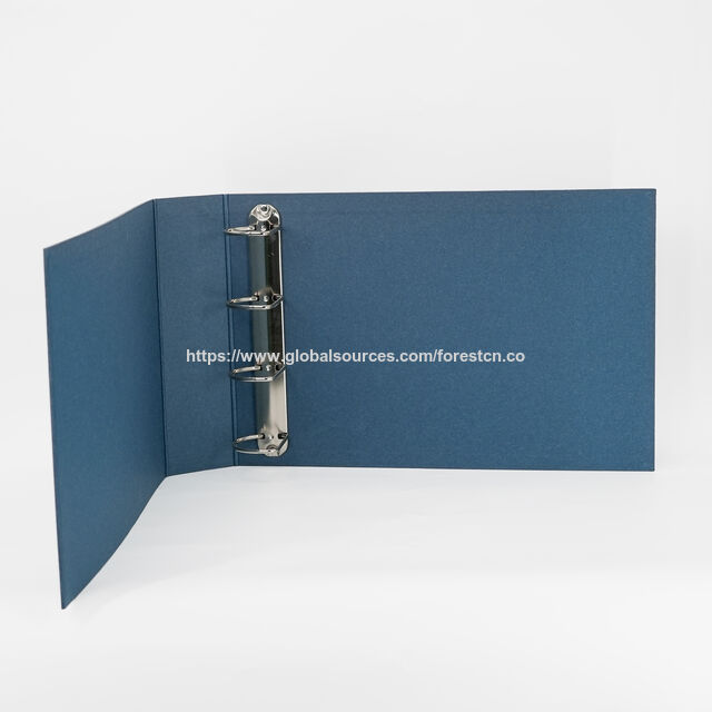 Caja de Archivador Corrugado Impresa Azul Personalizada al por Mayor, Caja de Embalaje Plegable para Uso de Oficina