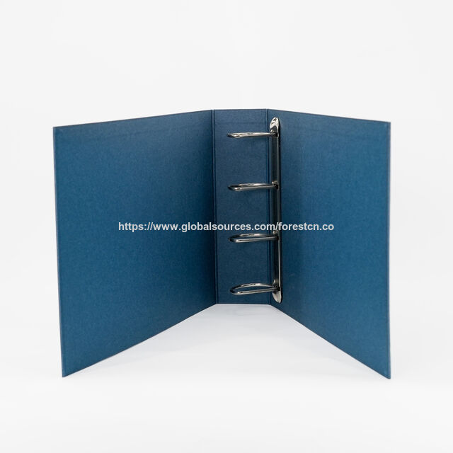 Caja de Archivador Corrugado Impresa Azul Personalizada al por Mayor, Caja de Embalaje Plegable para Uso de Oficina