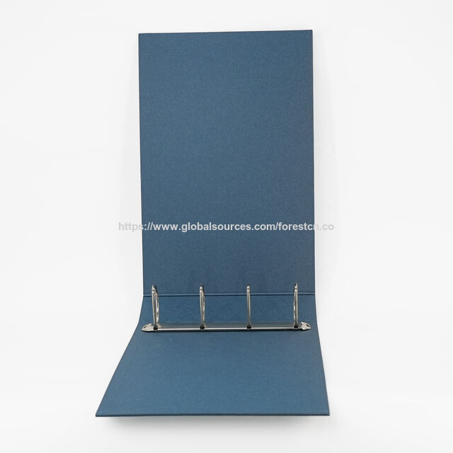 Caja de Archivador Corrugado Impresa Azul Personalizada al por Mayor, Caja de Embalaje Plegable para Uso de Oficina