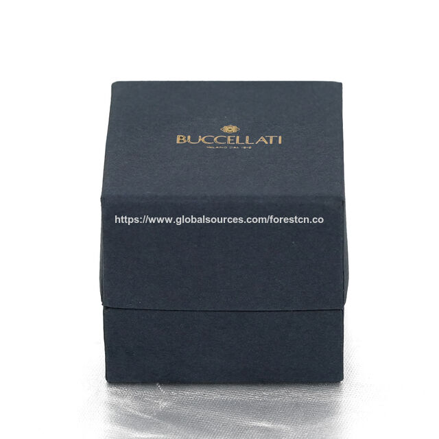 Boîte d'emballage pliable rigide en papier noir imprimé personnalisé en gros pour cadeaux