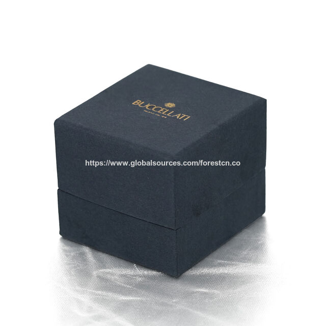 Boîte d'emballage pliable rigide en papier noir imprimé personnalisé en gros pour cadeaux