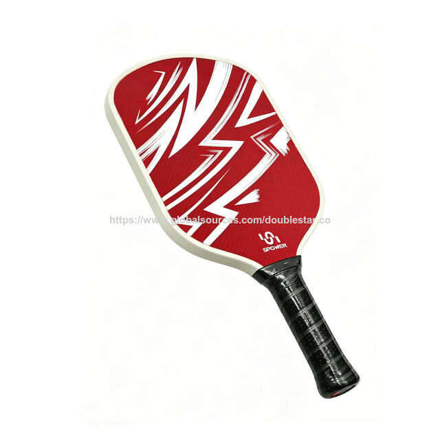 Thermoformierte Kevlar Carbonfaser Pickleballschläger mit 16mm Polypropylen-Wabenkern
