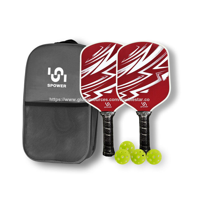 Thermoformierte Kevlar Carbonfaser Pickleballschläger mit 16mm Polypropylen-Wabenkern