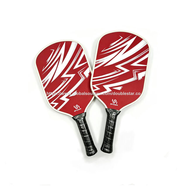 Thermoformierte Kevlar Carbonfaser Pickleballschläger mit 16mm Polypropylen-Wabenkern